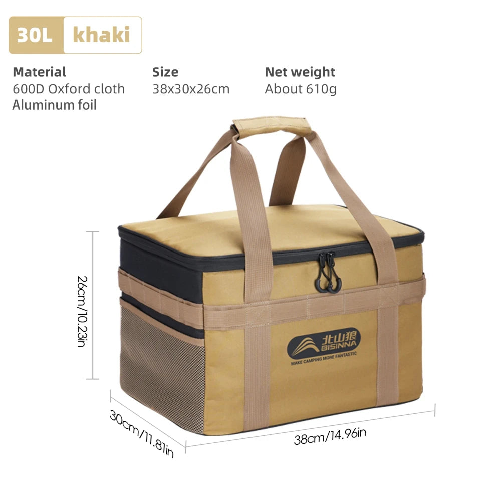 Collapsible Camping Cookware Organizer