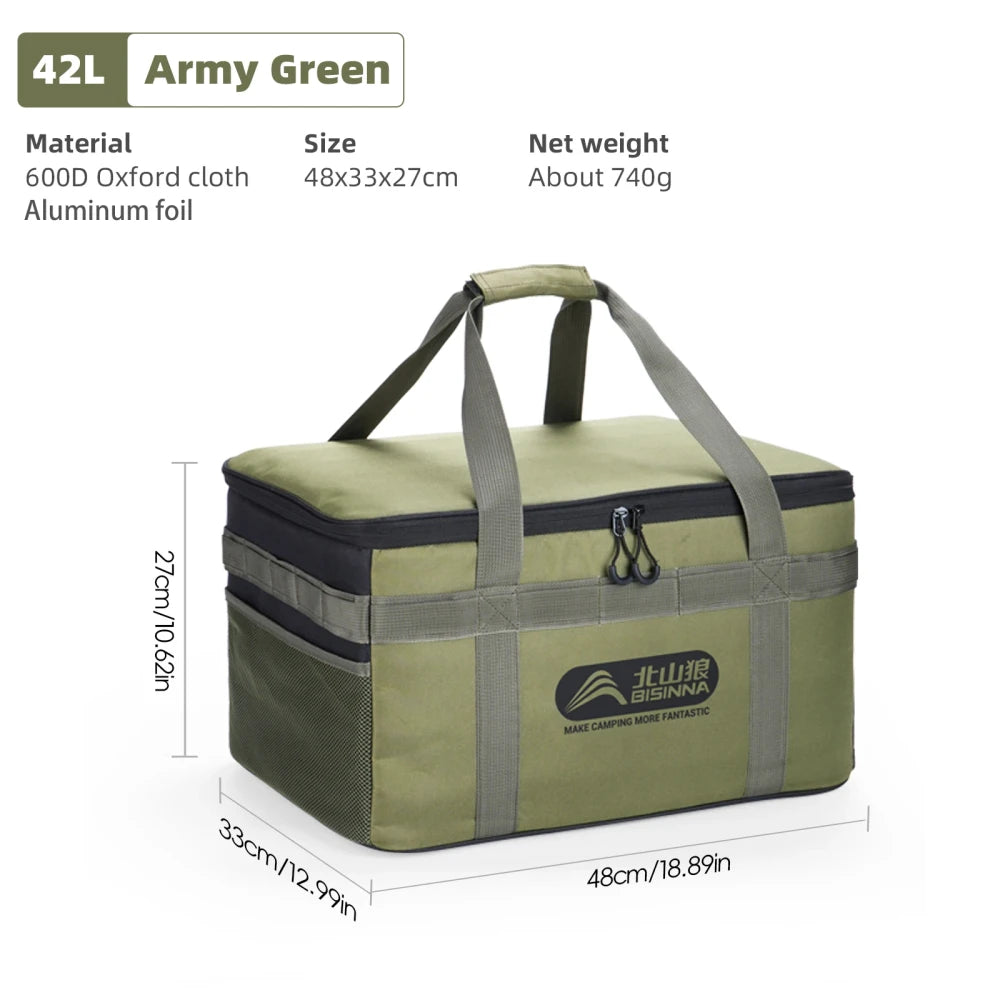 Collapsible Camping Cookware Organizer