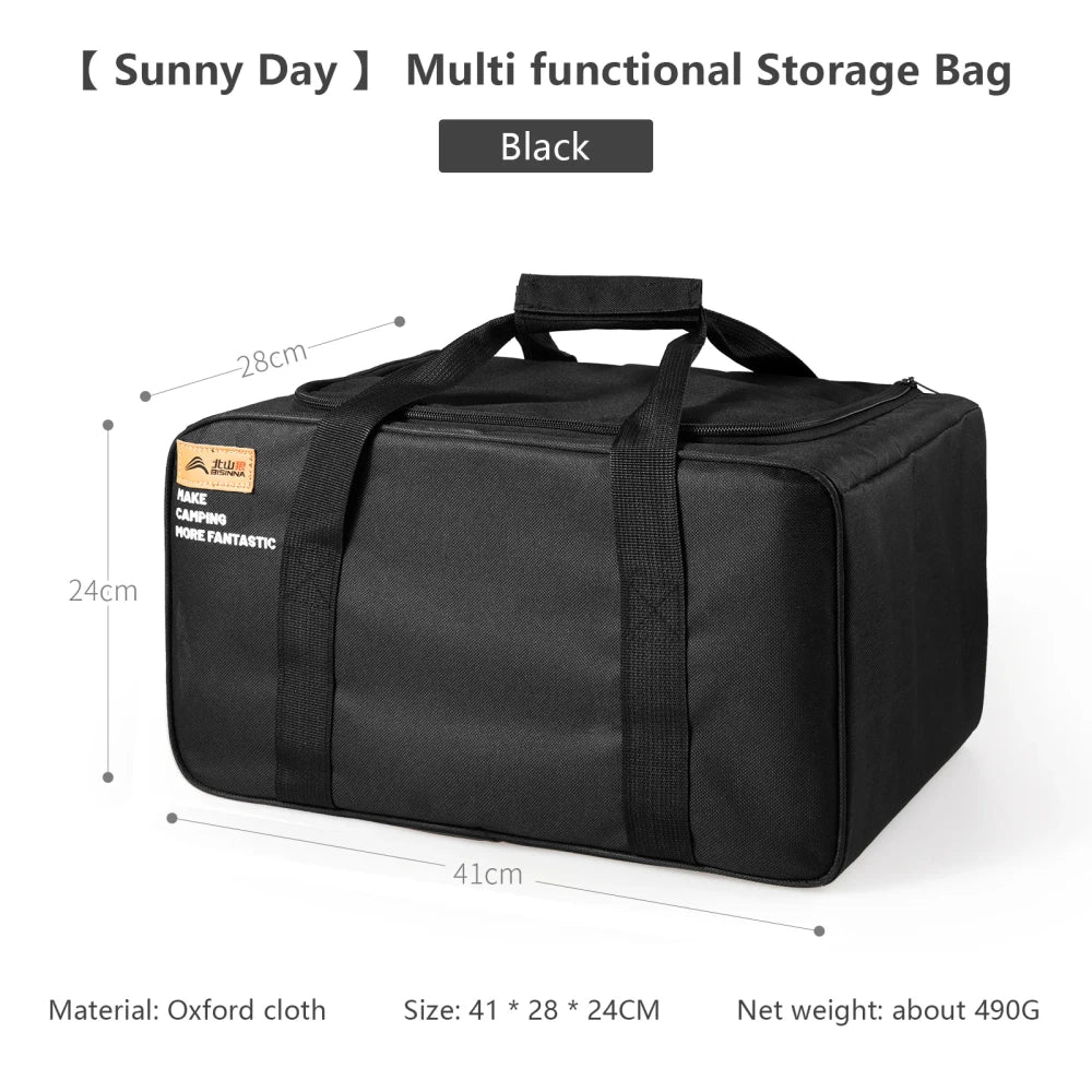 Collapsible Camping Cookware Organizer
