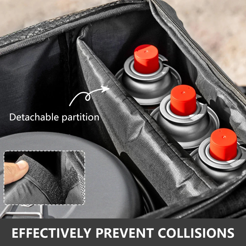 Collapsible Camping Cookware Organizer