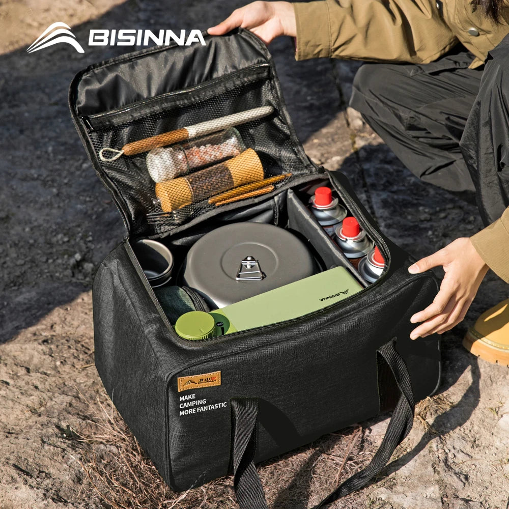 Collapsible Camping Cookware Organizer
