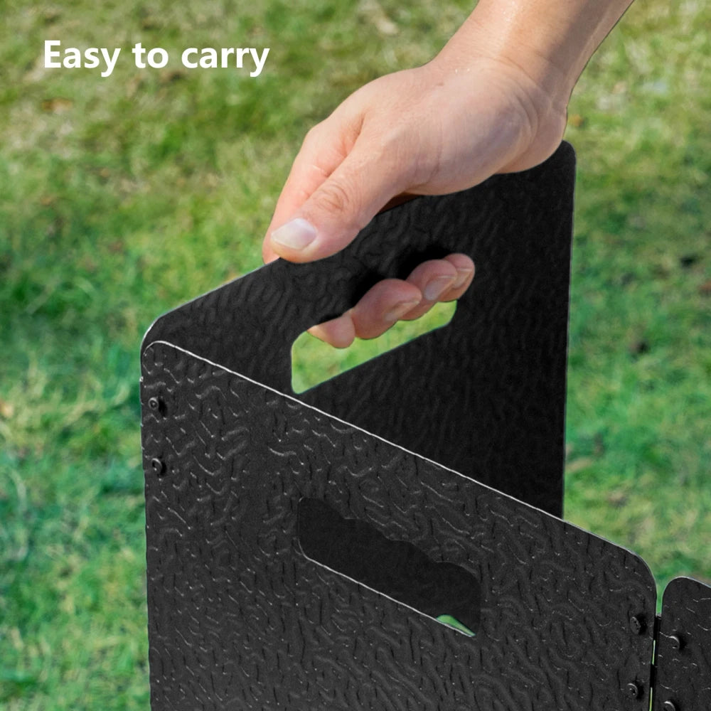 Folding Camping Stove Windshield